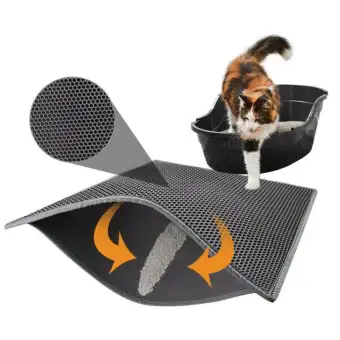 scatter control litter mat