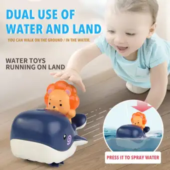 whale bath toys