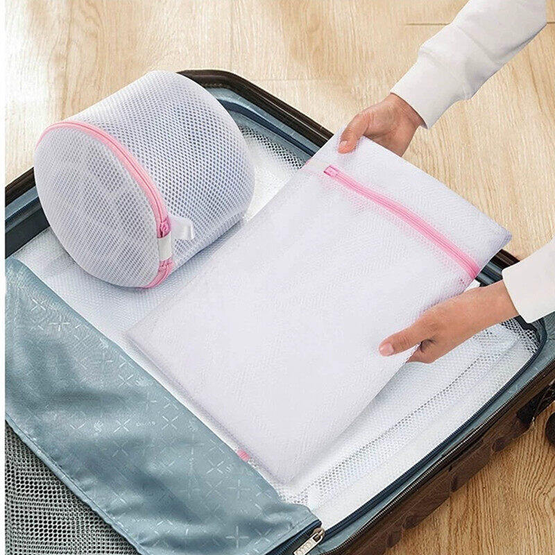Túi giặt lưới polyester đồ sắp xếp gia dụng thô Net giỏ đựng đồ giặt túi giặt đồ cho máy giặt túi áo ngực lưới