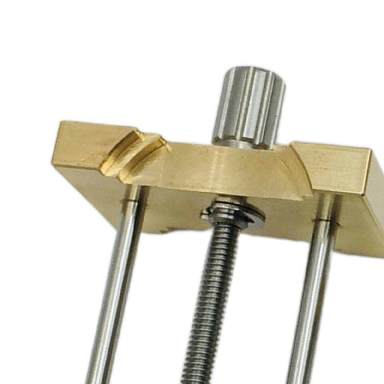 2 Pieces Brass Watch Movement Clip Holder Fixed Base Repair Tool