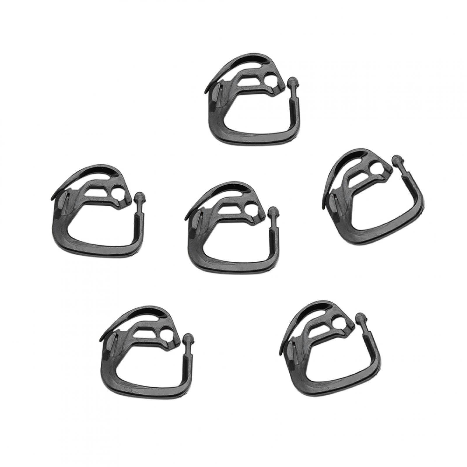 [Ready Stock] 100Pcs Durable Shading Net Hook Plastic Hanging Hooks for Shade Fabric Greenhouse Accessories