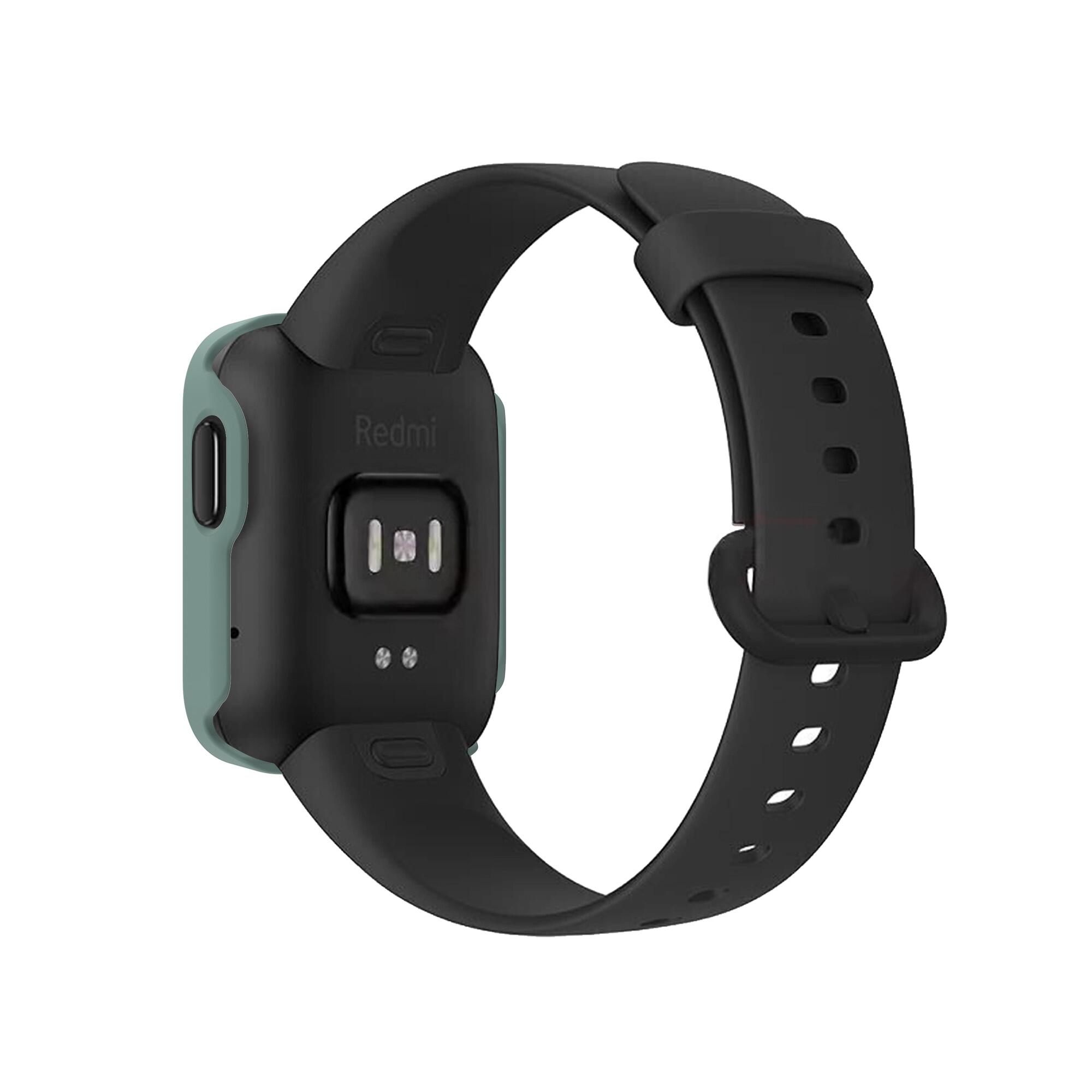 Hard Full Edge Glass Screen Protector Case Shell Frame For Xiaomi Mi Watch Lite/Redmi Smart Watch Protective Bumper Cover