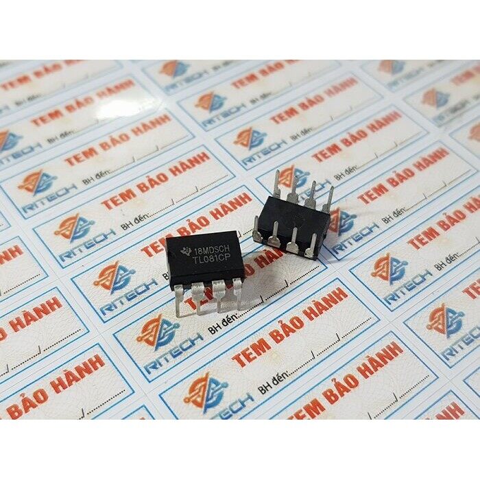 Tl081cp, tl081ip dip-8 ic