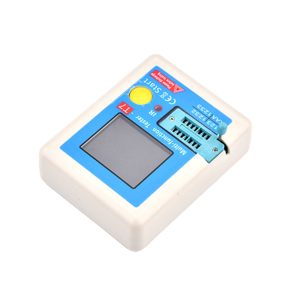 pcbfun Máy Kiểm Tra Bóng Bán Dẫn Mới LCR-T7 Máy Kiểm Tra Điện Dung Bóng Bán Dẫn Diode TFT Máy Kiểm Tra ESR LCR Máy Kiểm Tra Đa Năng NPN PNP MOSFET Máy Đo Đa Năng Màn Hình 160x128 TFT
