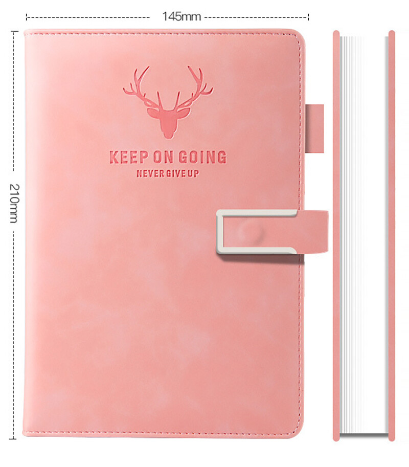 Simple Notebook School Supplies Diary Compact Notepad A5 Deer Head Notebook Notebook