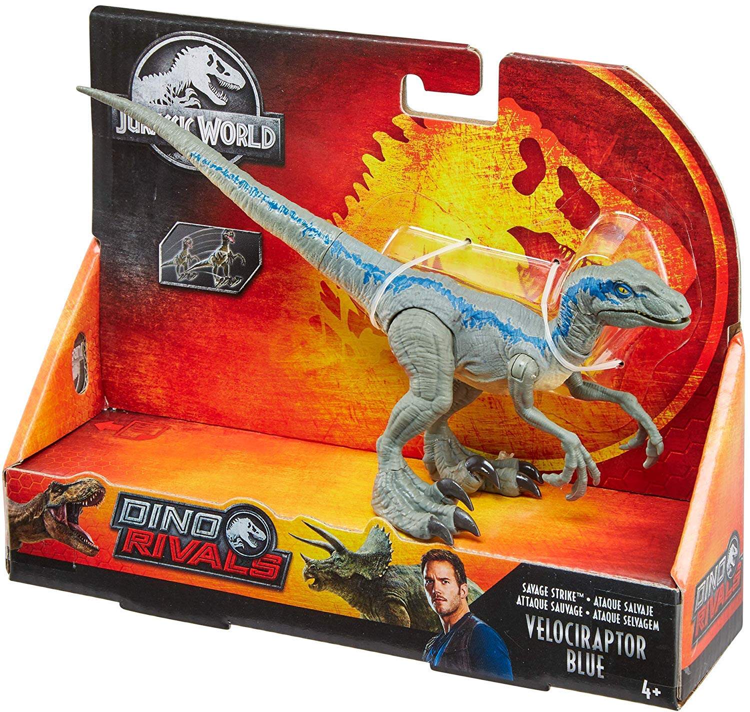 jurassic world toys blue