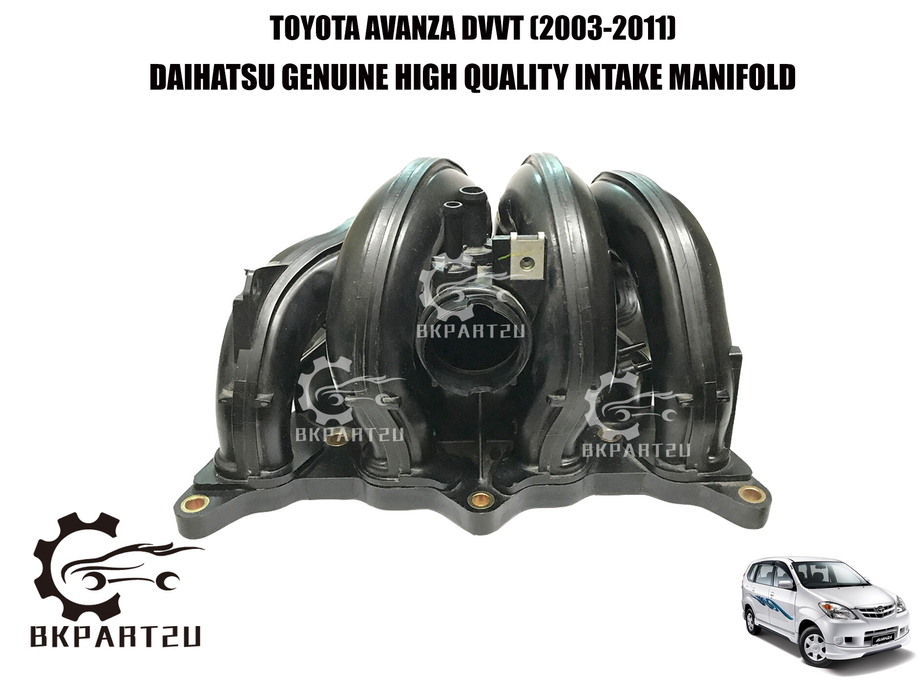 PERODUA MYVI 1ST TOYOTA AVANZA DVVT KEMBARA K3 ENGINE(20032011) INTAKE MAINFOLD MADE BY
