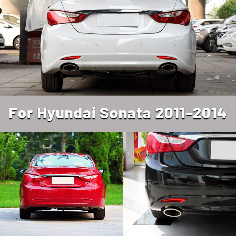 Đèn Phanh Cản Sau Cho Hyundai Sonata 2011-2014 Đèn Lái Xe Đèn Hậu LED 2 Chức Năng