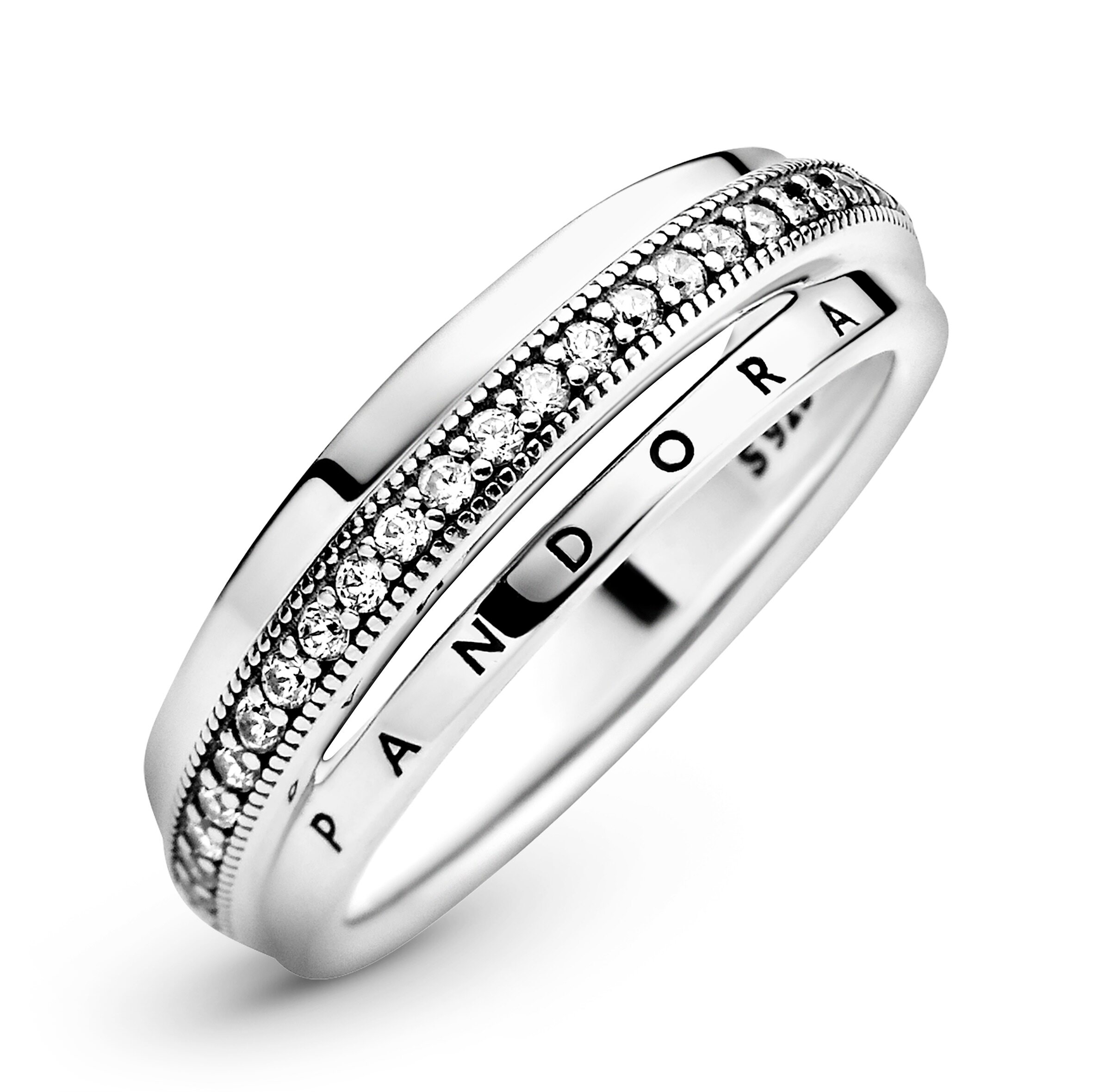 2021 Original Pandoras Triple Band Pav?Ring