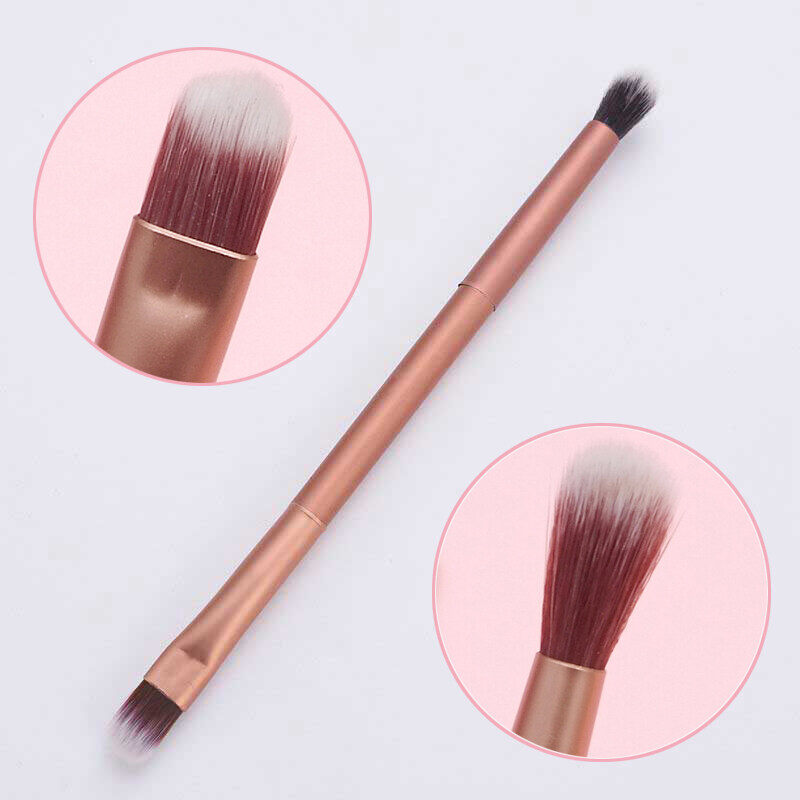 Cọ Đánh Sáng Lông Mày Trang Điểm Mắt Hai Đầu Đa Dụng Dụng Cụ Trang Điểm Chuyên Nghiệp