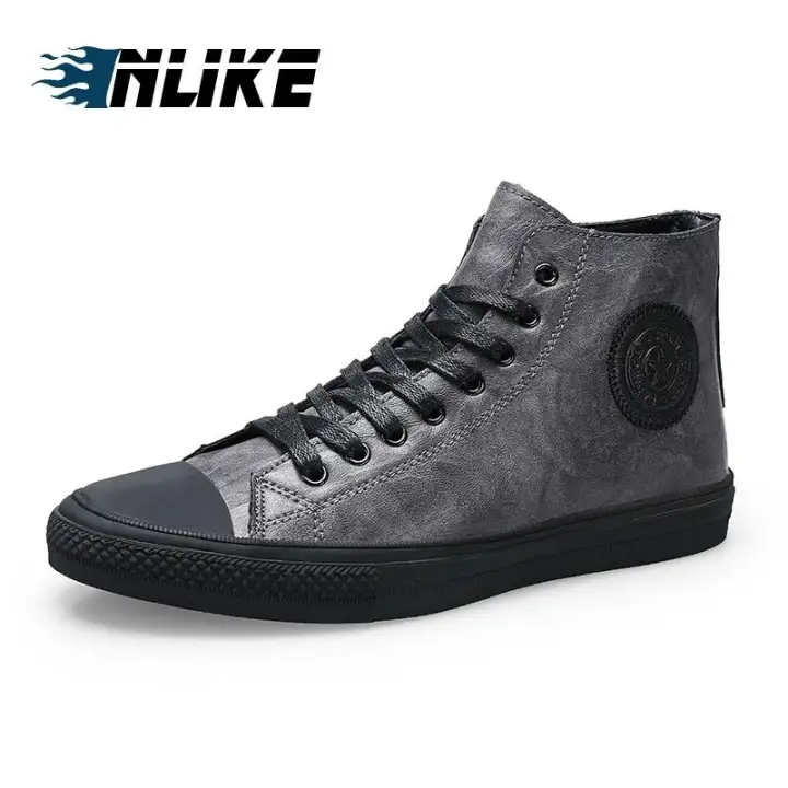 new fashion high top skateboard shoes
