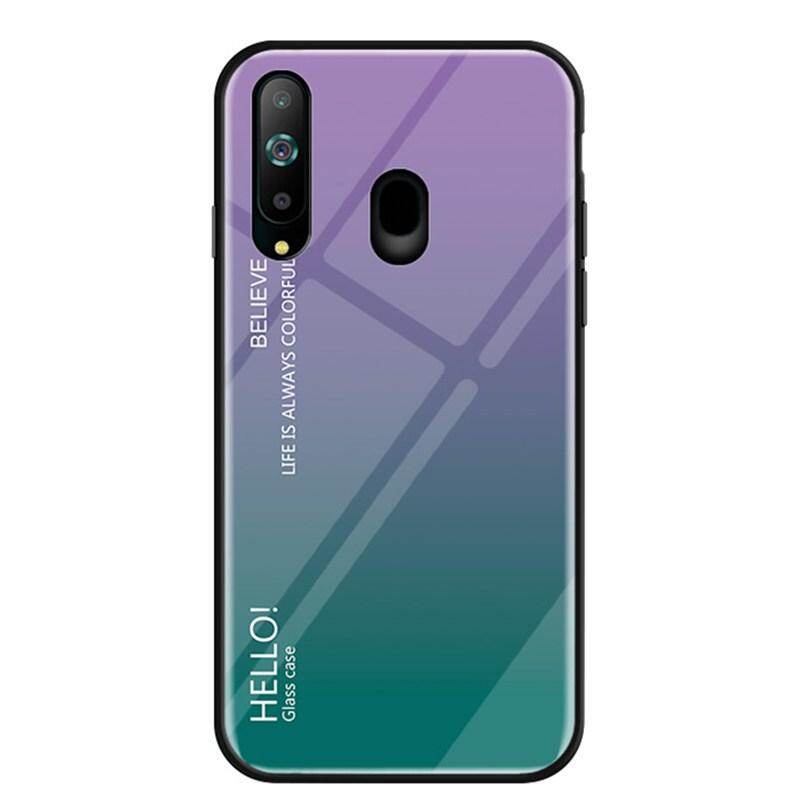 Ốp Lưng Kính Cường Lực Gradient Cho "Samsung Galaxy A8s", Ốp Bảo Vệ Điện Thoại
