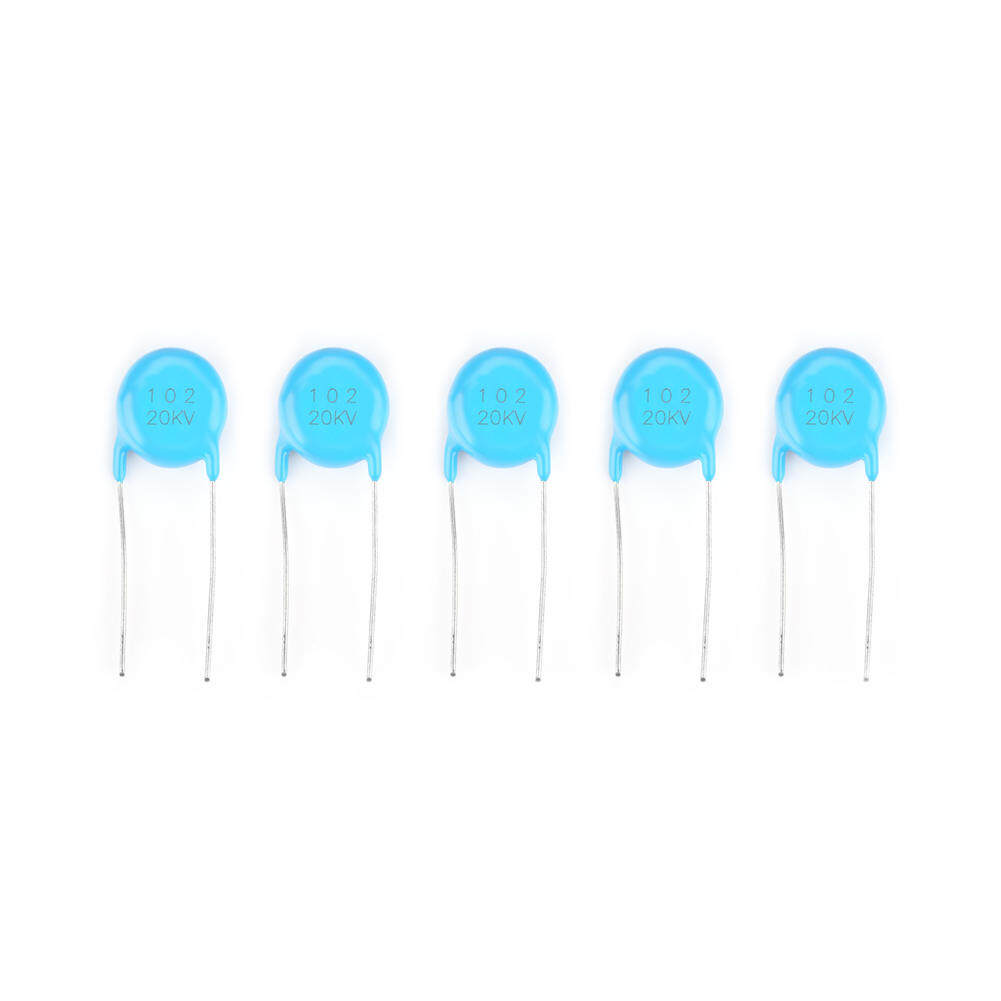 5pcs 20KV 1000PF High Voltage 1000PF Capacitor Ceramic Disc Capacitors HV Set