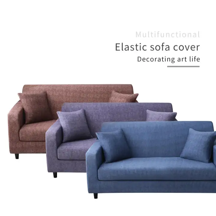 1 Piece Couch Cover 1 2 3 4 Seater Elastic All Inclusive Universal