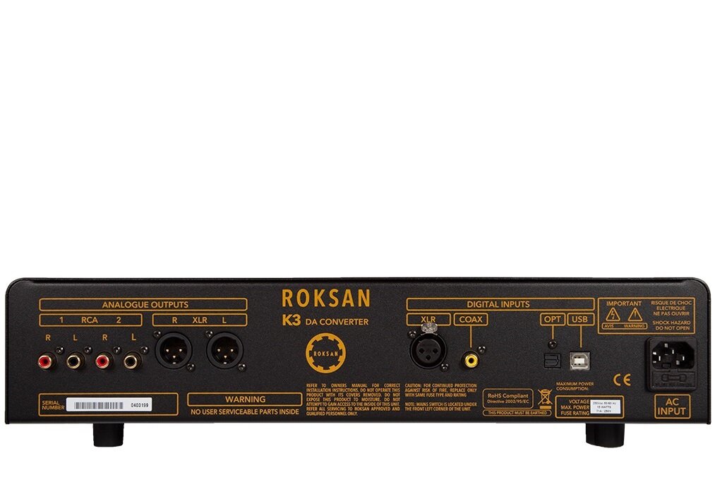 Roksan K3 DAC Made In England High Quality Dac Chip 24-Bit