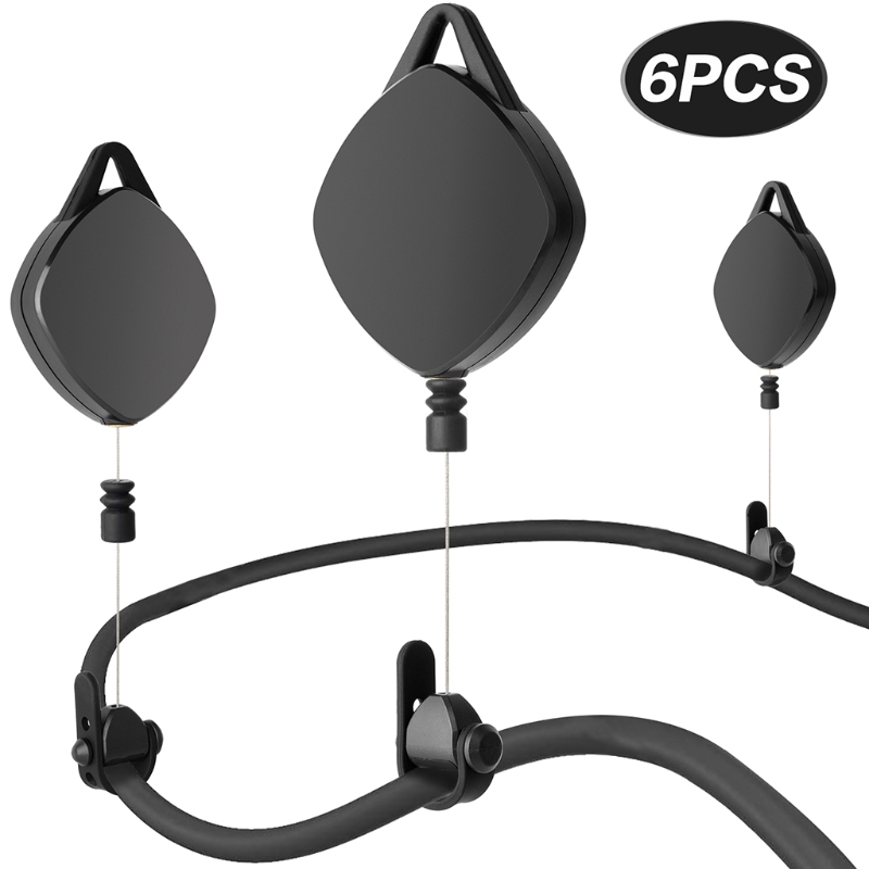 3/6pcs Silent VR Cable Management Pulley System for HTC Vive Rift S PS Windows VR Accessory