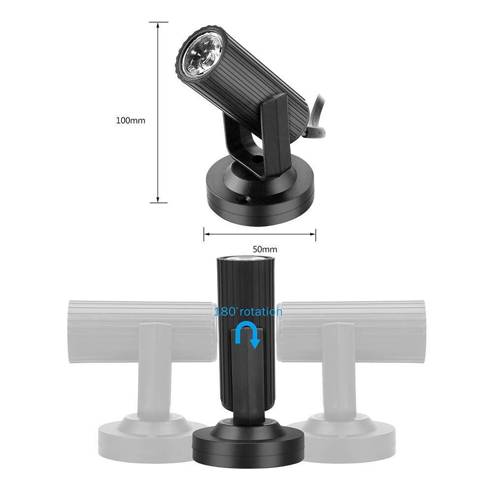1W LED Beam Light Spotlight Effect Stage Lighting Lamp for KTV DJ Bar Disco