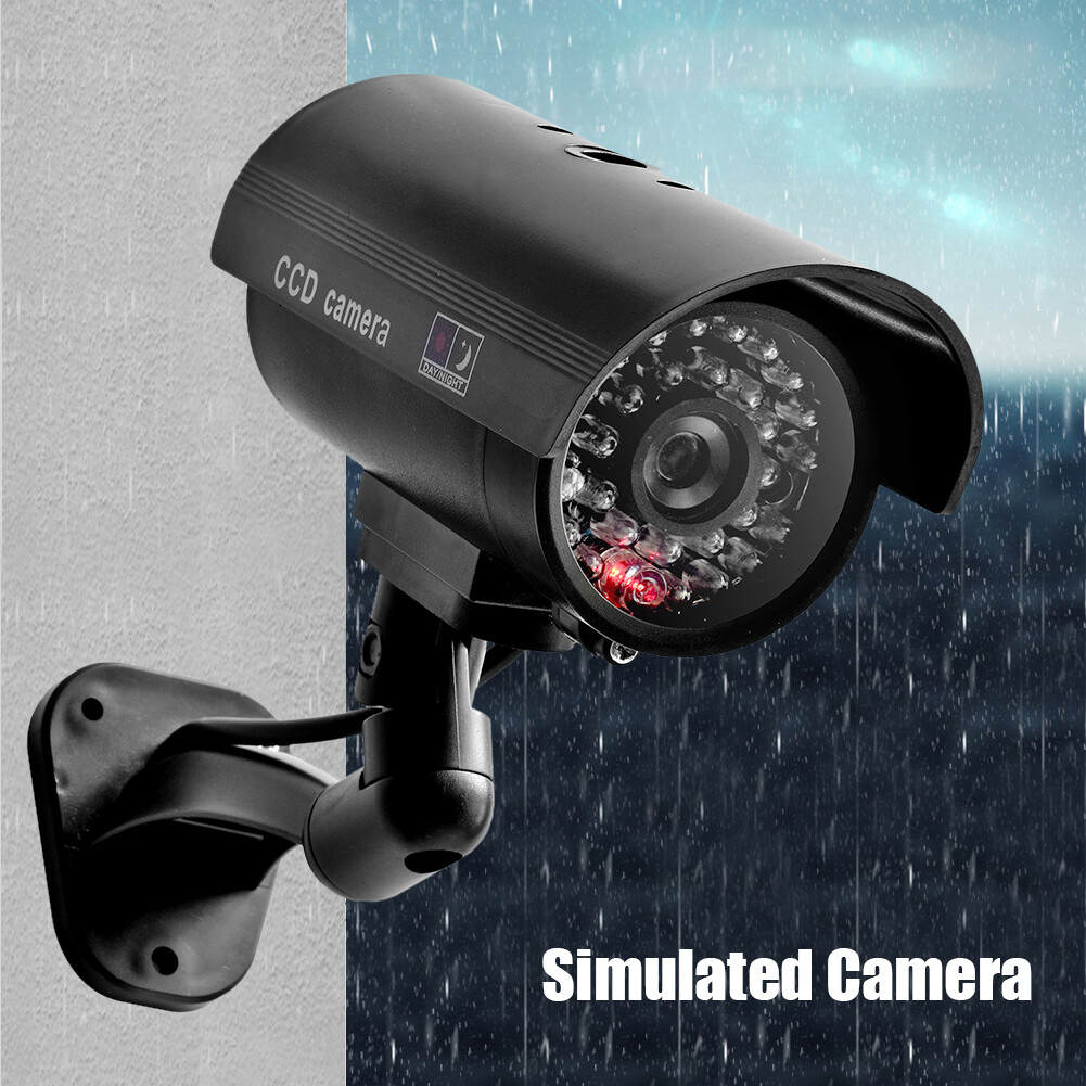 Fake Dummy Camera Flashing Red LED Home Indoor Security Simulation Camera