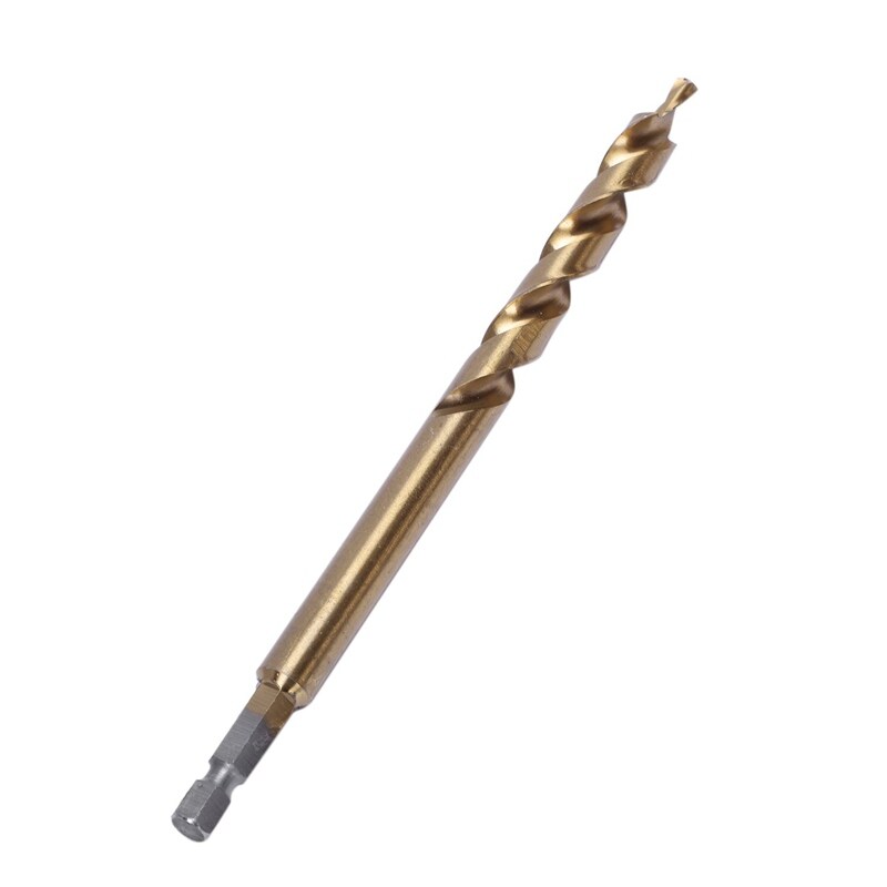 2Pcs 1/4 Inch Hex Shank Pocket Hole Drill Bit + 3/8(9.5Mm)Replacement