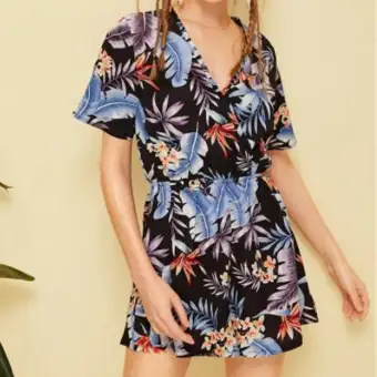 womens floral playsuit