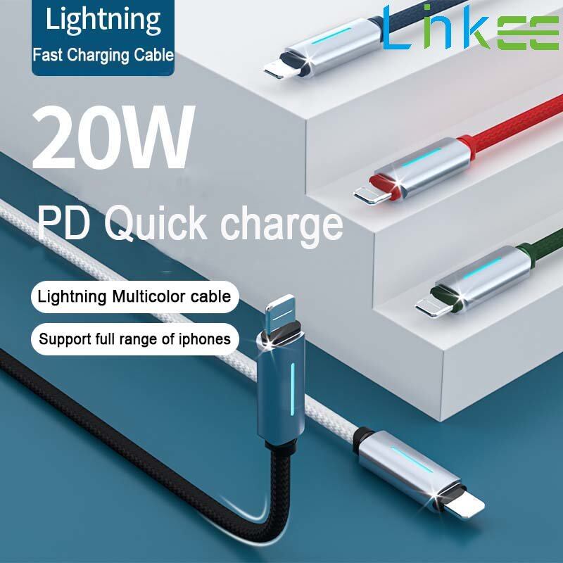 1m usb c cable micro usb typec weave cable 3a fast usb phone charger for iphone 13 huawei samsung mobile phone cables with led data wire