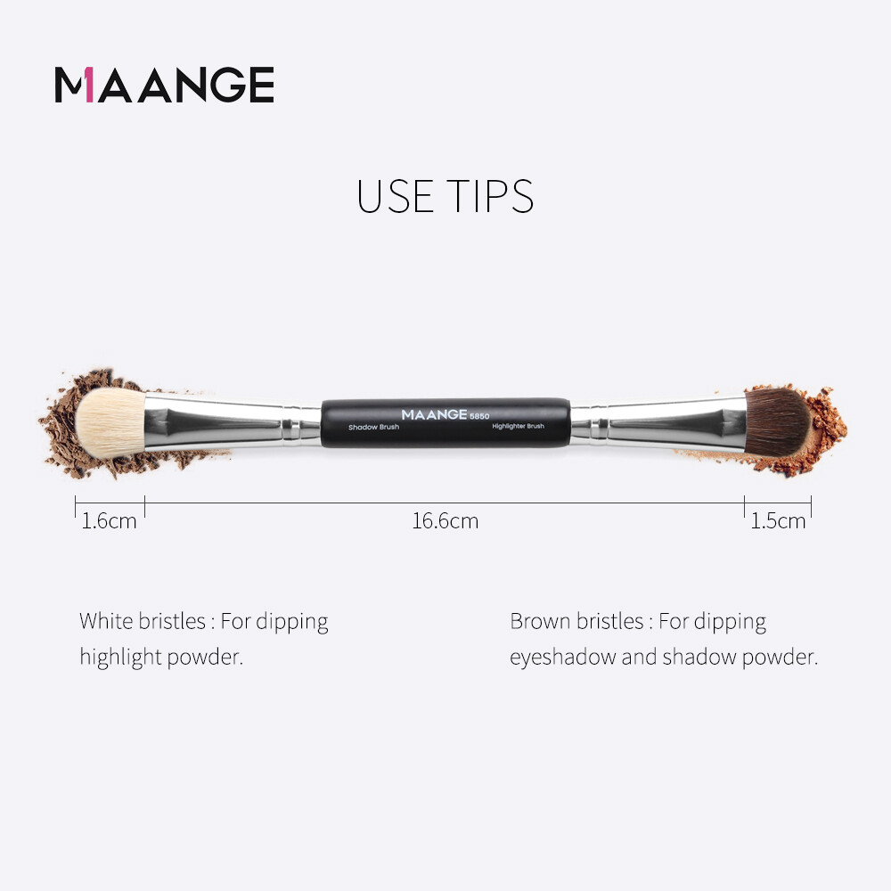 MAANGE , 1 Chiếc Cọ Phấn Mắt Cọ Phấn Mắt Hai Đầu