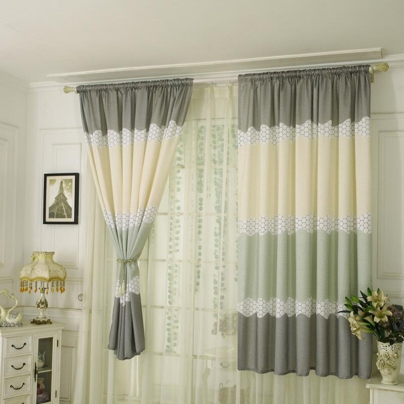 Rèm Che Nửa Dải Rộng Purdah Bán Màn Hình Phòng Khách Phòng Ngủ