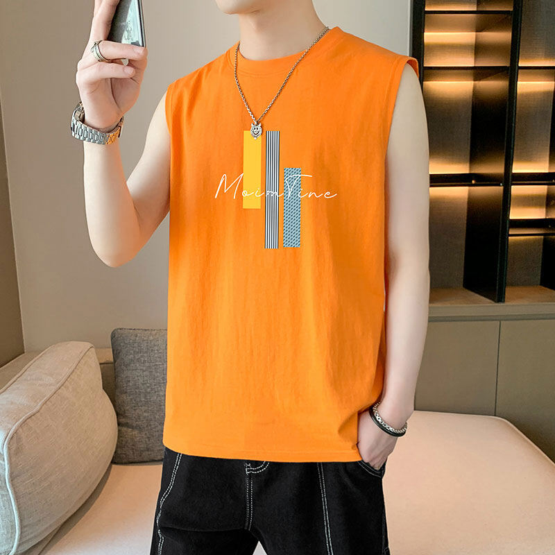 Tank Top Men's Trend Summer Sleeveless Sports Top Breathable Sports Tank Top Casual Men's Clothing