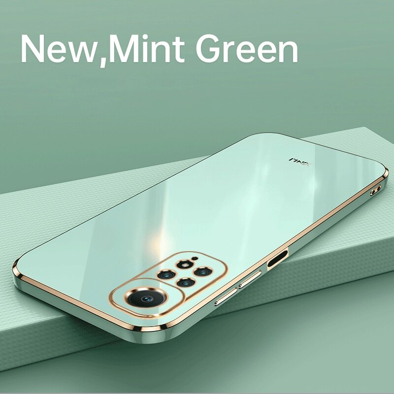 Xiaomi Redmi Note 11 Case Shockproof Soft Silicone Electroplating Back Cover Case Redmi Note11 Phone Casing