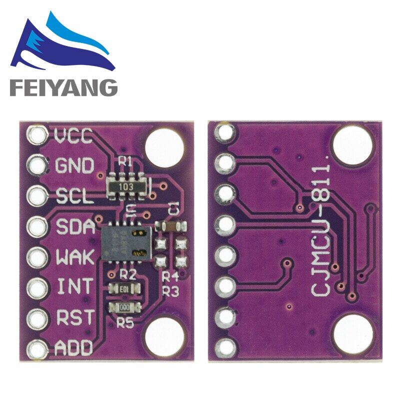 Gas Sensor Carbon Dioxide Detection Sensor Module CCS811 CO2 Eco2 TVOC Air Quality Detecting I2C Output CJMCU-811