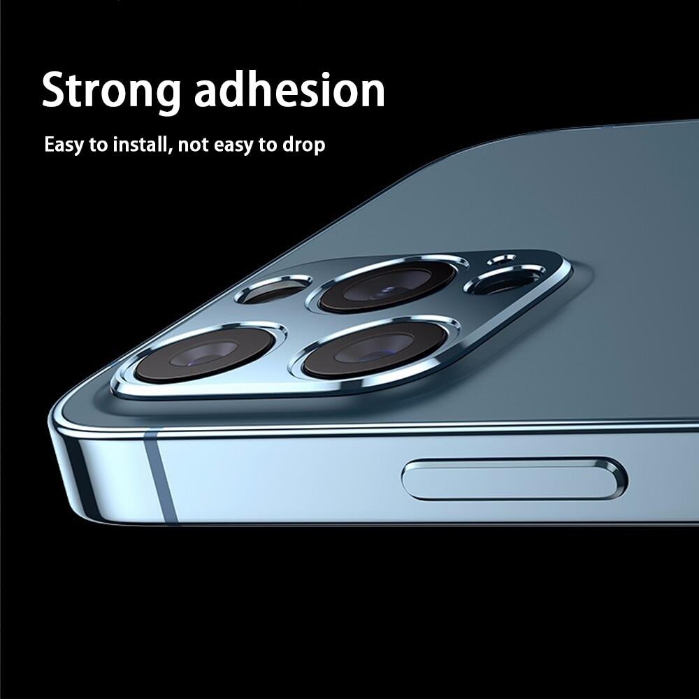HOCE For iPhone 12 Pro Max 12 Mini Camera Lens Protective Frame For iPhone 12 Pro Metal Alloy Protector Phone Accessories