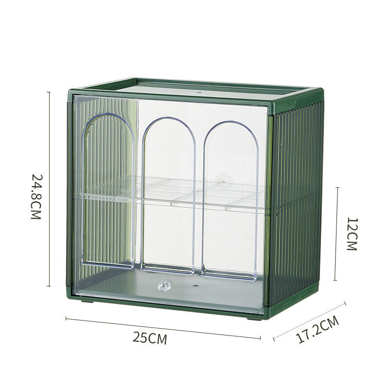 Tea bag storage box, tea capsules, coffee office, acrylic desktop storage box, cosmetics storage shelf