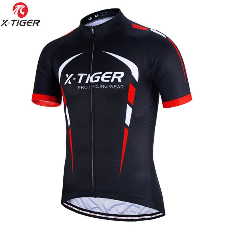 X-TIGER 100% Polyester Cycling Jersey Summer Mountain Bicycle Clothing Maillot Racing Bike Clothes Cycling Clothing