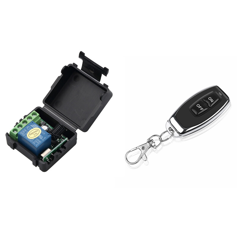 DC 12V 1CH 433 MHz Wireless Remote Control Switch Relay 433Mhz Receiver Module For learning Code Transmitter Remote