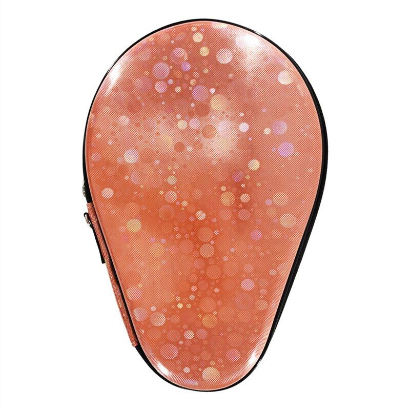 Shiny Gourd Table Tennis Hard Shell Case PU Waterproof Table Tennis Racket Bag Table Tennis Essories