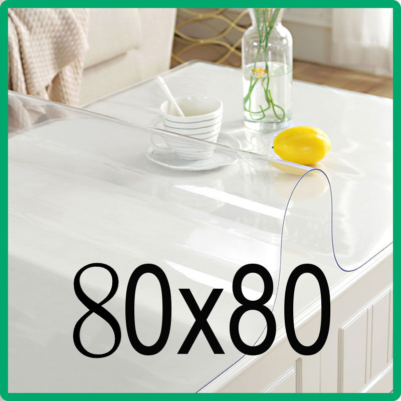 MOONLIGHT[5mm Thickness] Clear Table Mat Protector PVC Soft Crystal