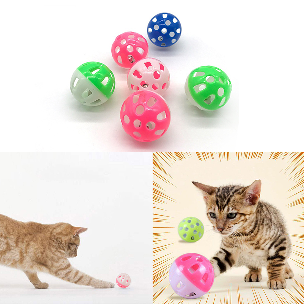 Rattle Scratch High Quality Funny Interactive Playing Chew Pet Cat Supply Cats Ball With Bell Ring