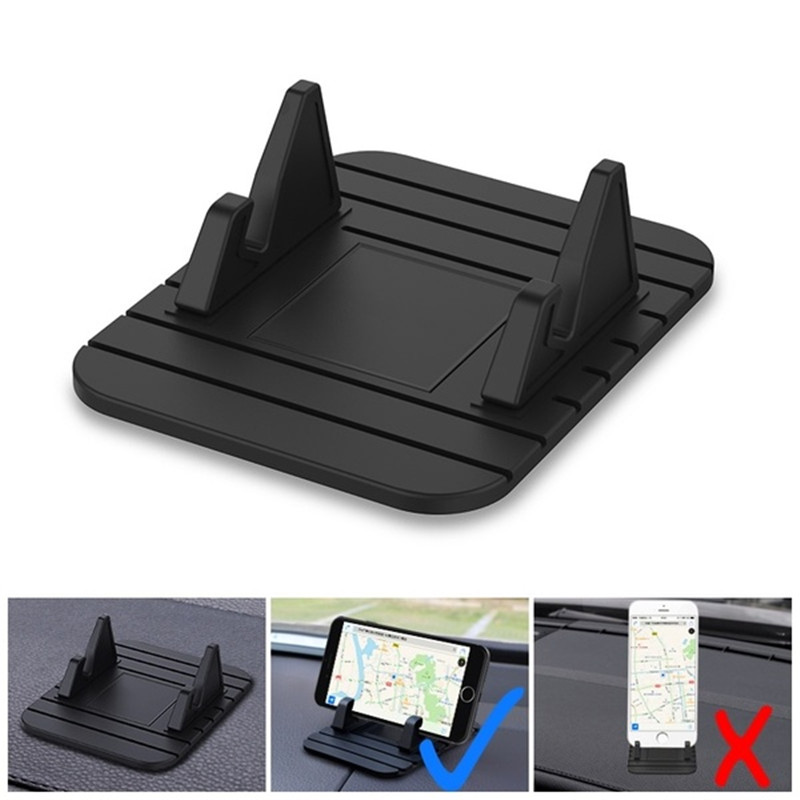 [SmartHere] Giá Đỡ Cao Su Giá Đỡ Điện Thoại Di Động GPS Trên Xe Hơi Tấm Lót Chống Trượt Gắn Bảng Điều Khiển