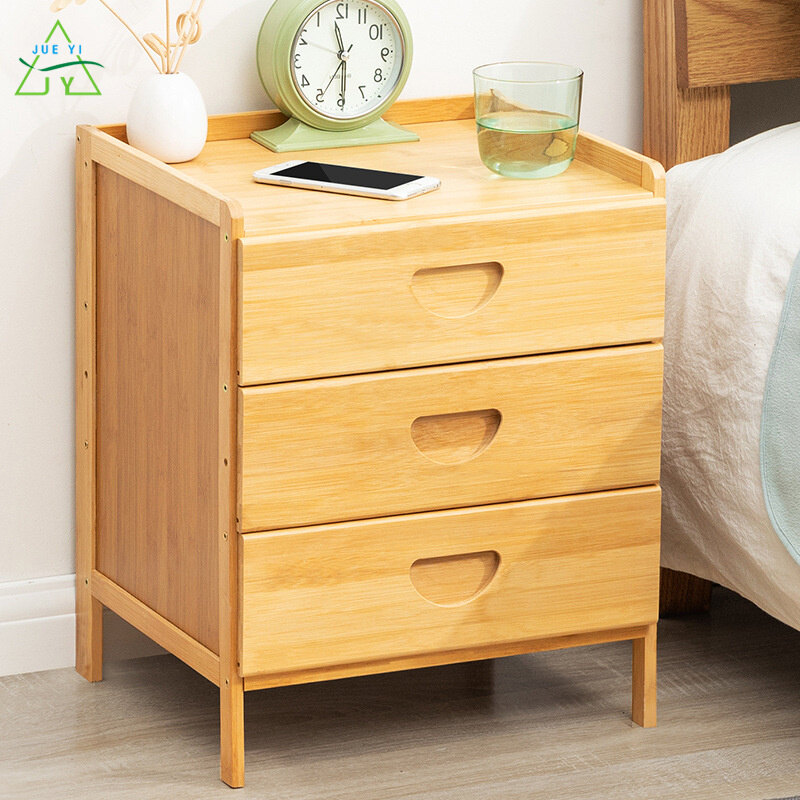 KS modern minimalist Nordic style mini bedside table light luxury bedroom bedside small cabinet