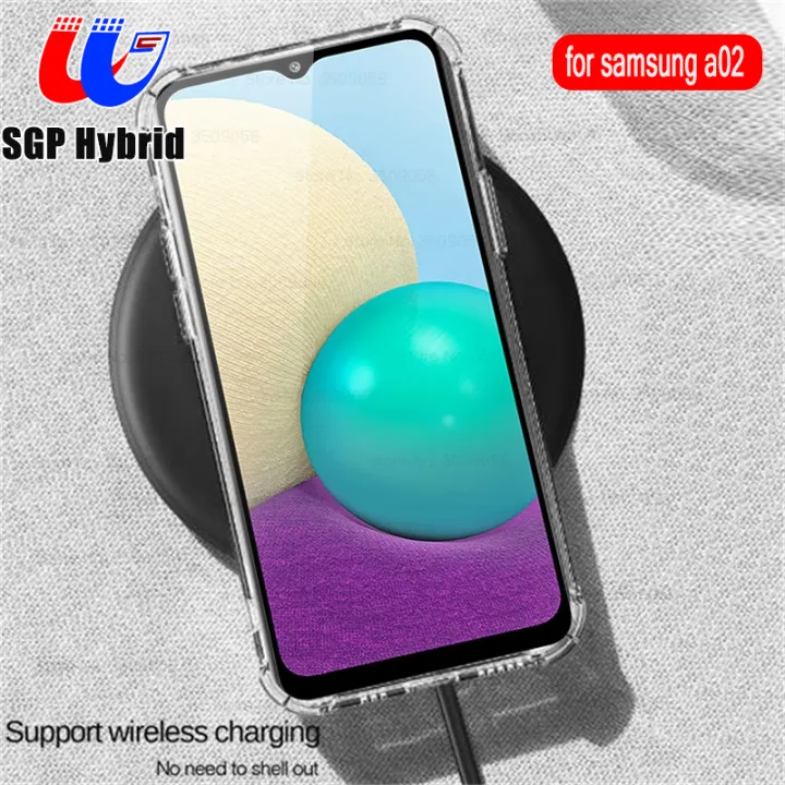Sgp Casing Ponsel Hibrid Sarung Hp Transparan Anti Syok Untuk Samsung Galaxy A02 A 02 Sm A022f Samsung Samsung Sumsung Galaxi Lazada Indonesia