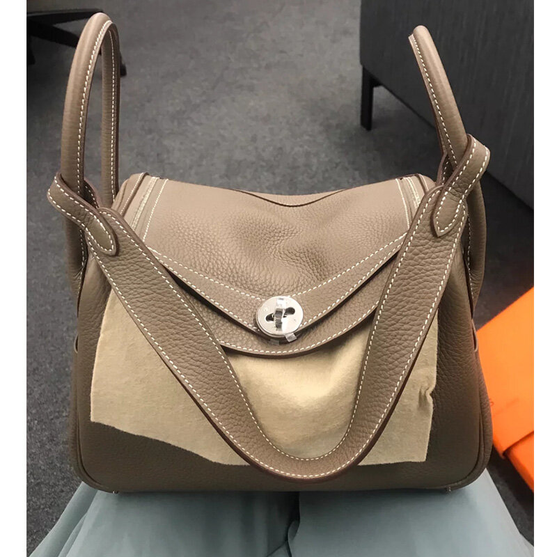2022 New Tide H Lindi Bag Mini Doctor Bag Shoulder Hand Messenger Bag Joker Pillow Bag Medicine Luggage