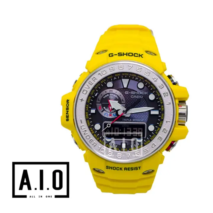 g shock gulfmaster yellow