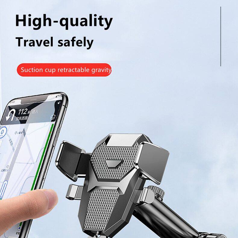 Giá Đỡ Điện Thoại Di Động Trên Xe Hơi Có Giác Hút Ống Lồng/Giá Đỡ Định Vị Đa Năng Trên Xe Hơi/Giá Đỡ Điện Thoại Thông Minh Trên Xe Hơi Xoay 360 Độ Chống Trượt