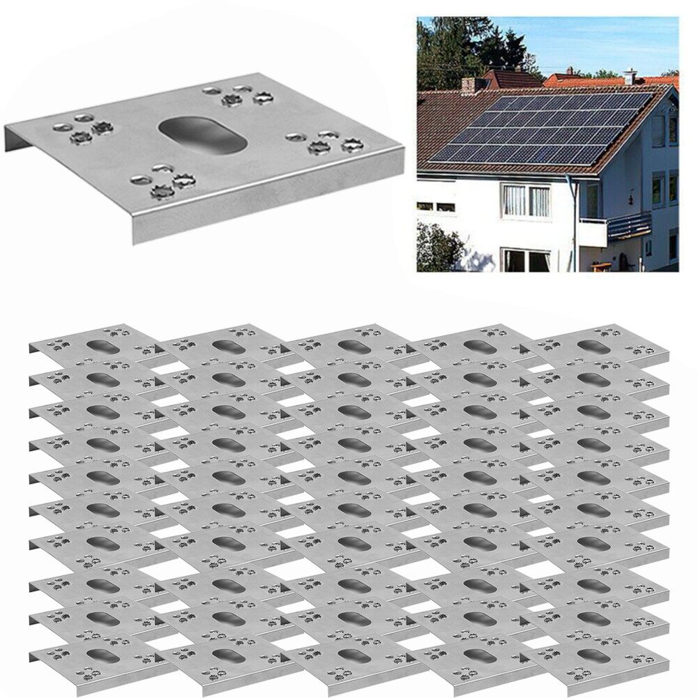 Grounding Gasket Solar Panel PV Grounding Clip Solar Panel Solar Power ...