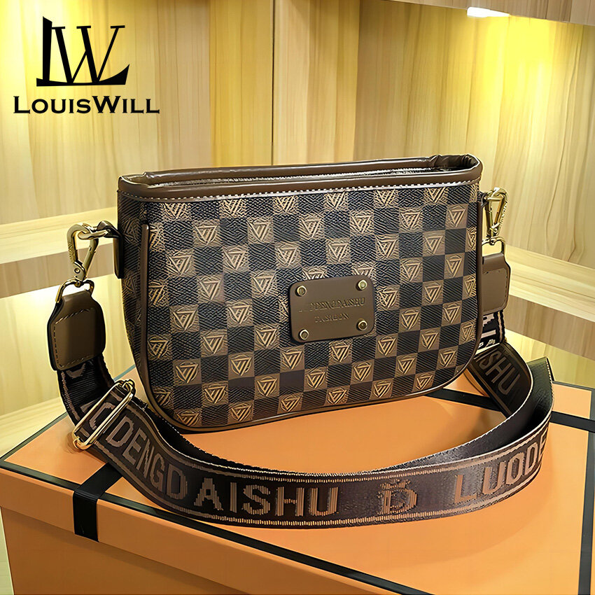 LouisWill Women Bag Fashion Women's Bags Large Capacity Bag Crossbody Bag Sling Shoulder Bag Vintage Bags Printed Bag Hand Bag Travel Bag for Women Ladies Girls