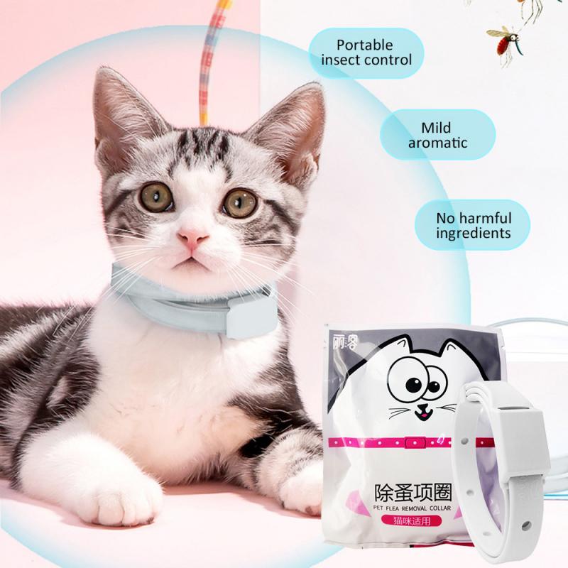 Adjustable Pet Collar For Flea And Pest Control Protect Repel Rubber Necklace Pet Gift New Flea Killer