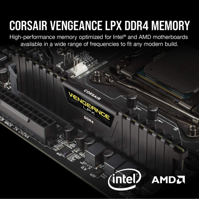 3 Year Warranty]CORSAIR Vengeance LPX DDR4 Kit 8GB 16GB 3200MHZ