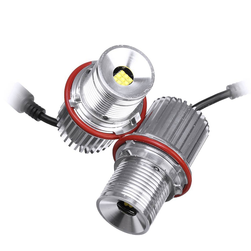 Ampoules LED Angel Eyes Pour BMW - 6000K, 2200LM, Phares Halo, Compatibles E87 E92 E88, 2 Pièces - 4