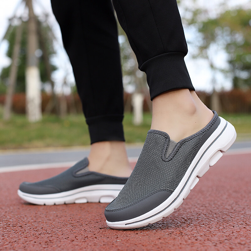 Fitflop Sling Mens dệt Toe-Bài dép