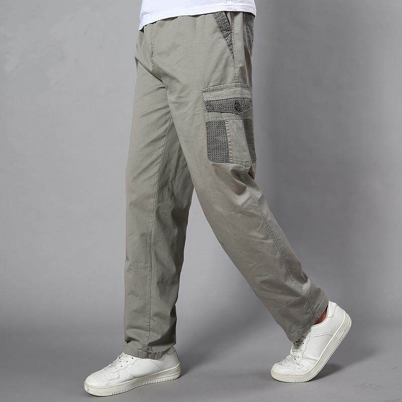 big men's cargo sweatpants
